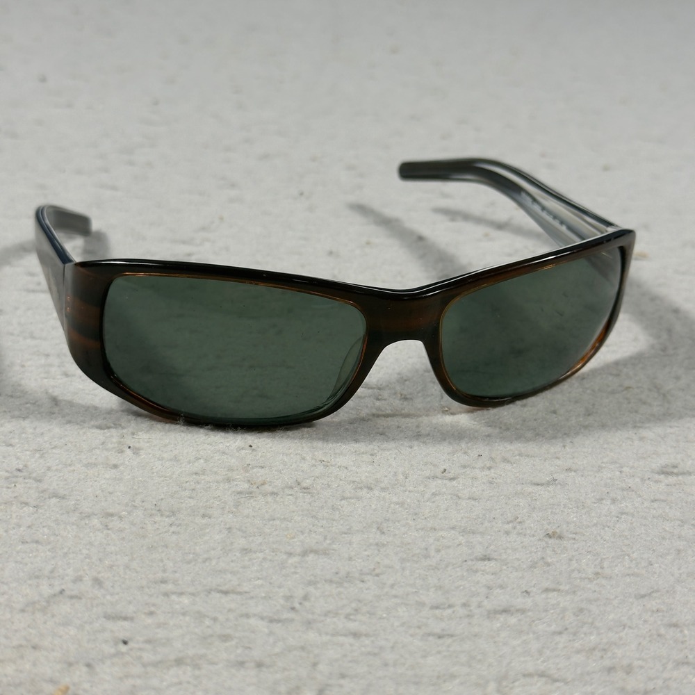 Brooks Brothers BB662S Brown Striped Rectangle Sunglasses Frames 61-17-117